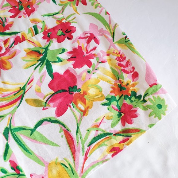 J. CREW FACTORY 5" Floral Printed Chinos 4 - Picture 7 of 8